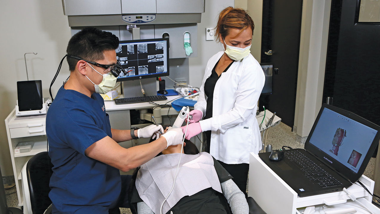 Digital impressions can be seen instantaneously while scanning so clinicians can ensure their impressions are complete and accurate.