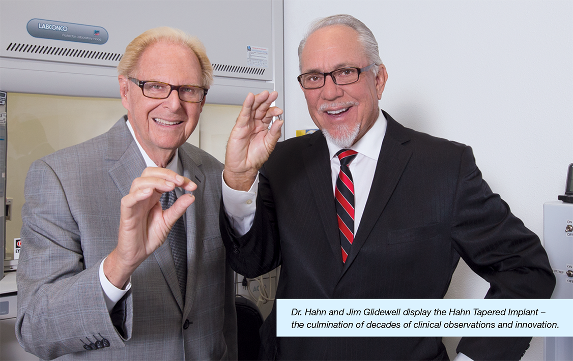 Jim Glidewell and Dr Jack Hahn