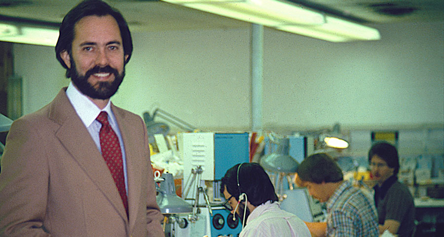 jim glidewell at the beginning