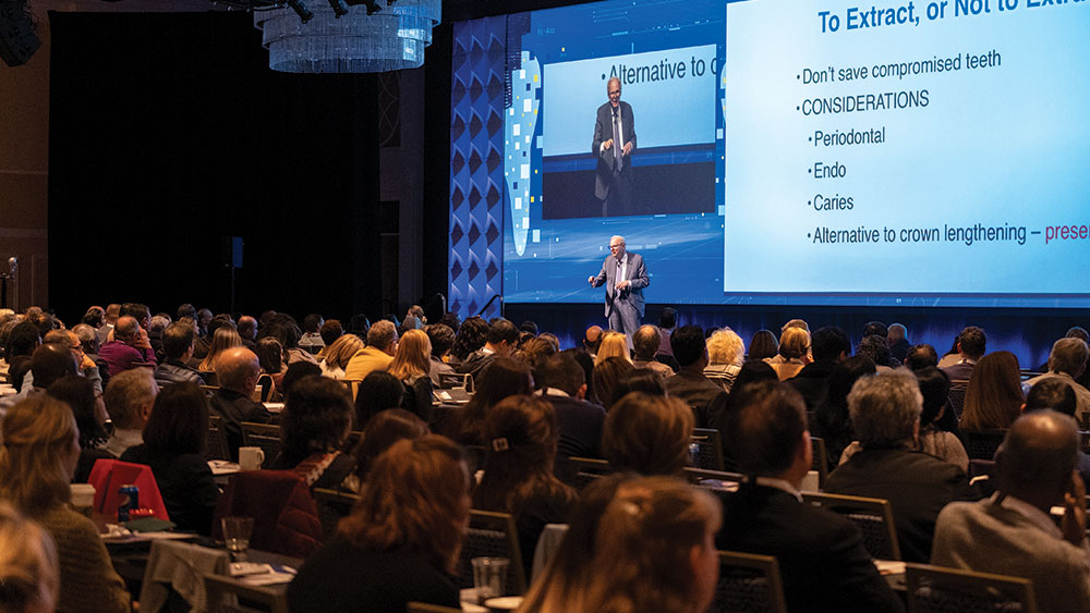 Dr. Jack Hahn presenting keynote