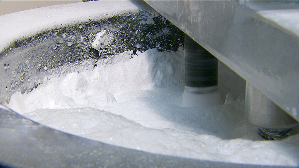 Purified zirconia powder to make BruxZir Solid Zirconia restorations