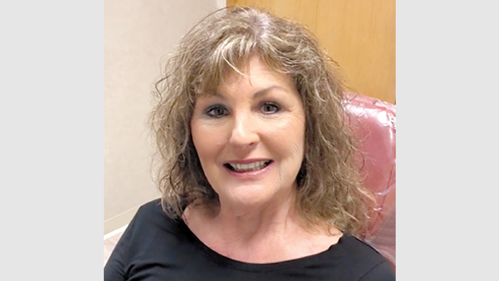 patient with final restoration