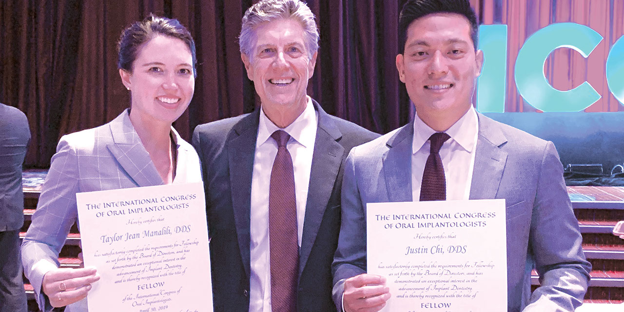 Dr. Taylor Manalili, Dr. Neil Park and Dr. Justin Chi