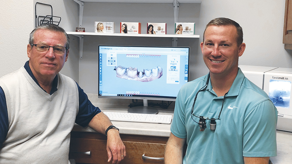 Dr. Michael Buck and his father, Dr. Dave Buck