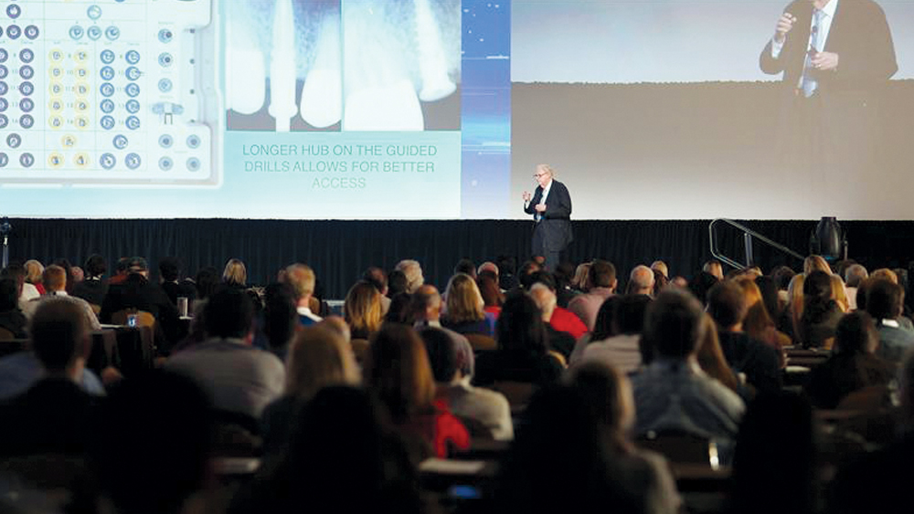 Dr. Jack Hahn speaking to an audience