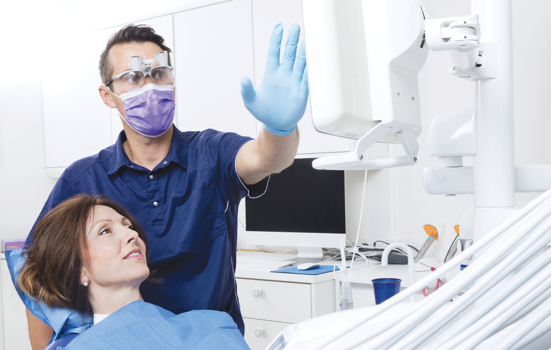 Doctor and patient image