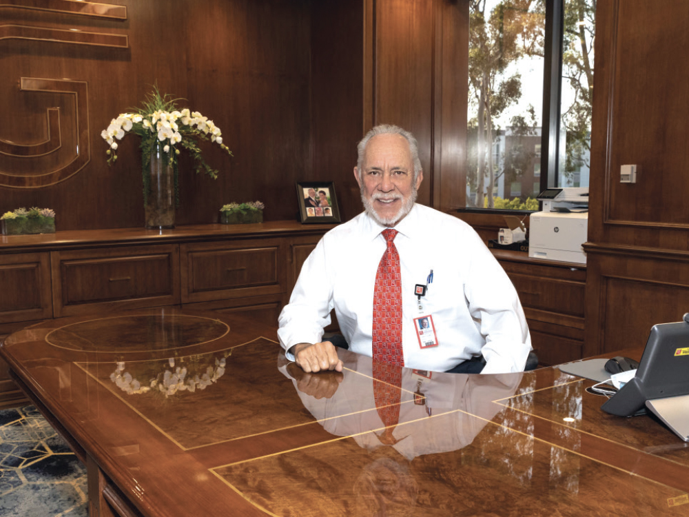Jim Glidewell at his office