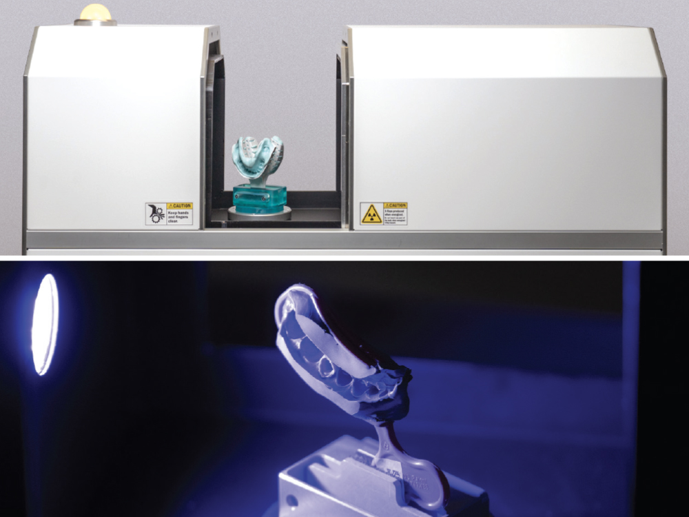 Most of the cases arrive at Glidewell as digital files, and about 30% arrive as physical impressions