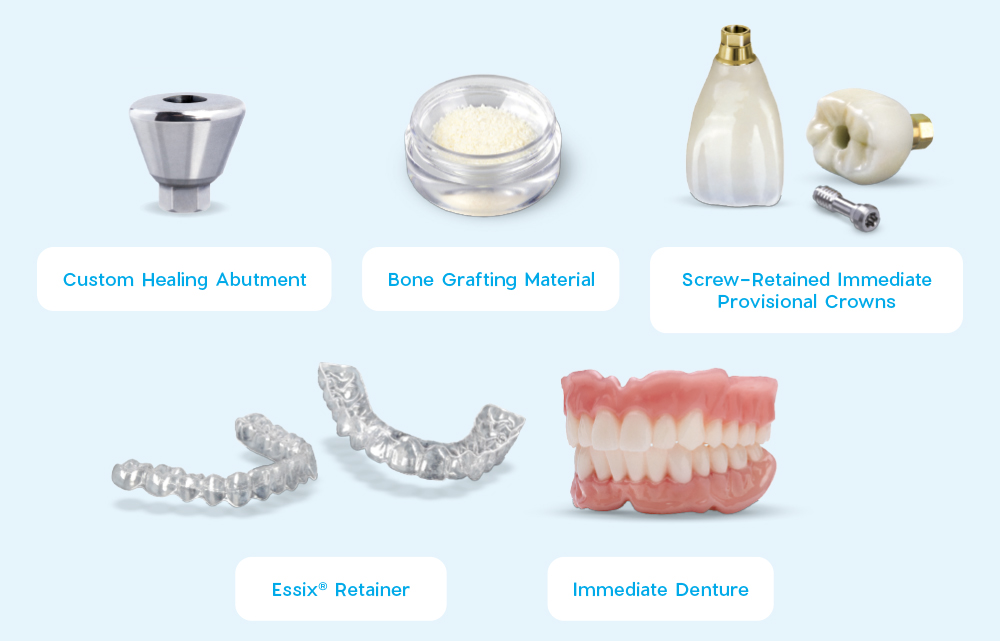 CHOOSE FROM THESE ADD-ONS