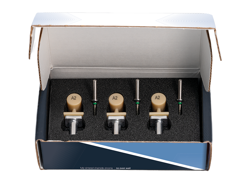 BruxZir Esthetic NOW Packaging Image