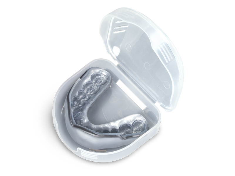 Playsafe mouthguard inside case